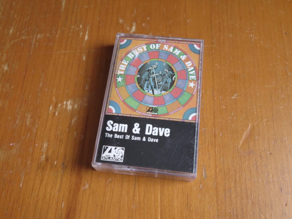 サム＆デイヴ『ベスト・オブ・サム＆デイヴ』（1969）のカセットテープ。